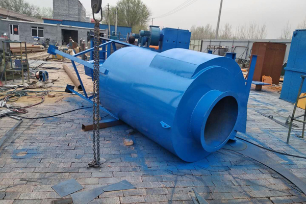 旋風除塵器廠家現(xiàn)場生產除塵器圖片